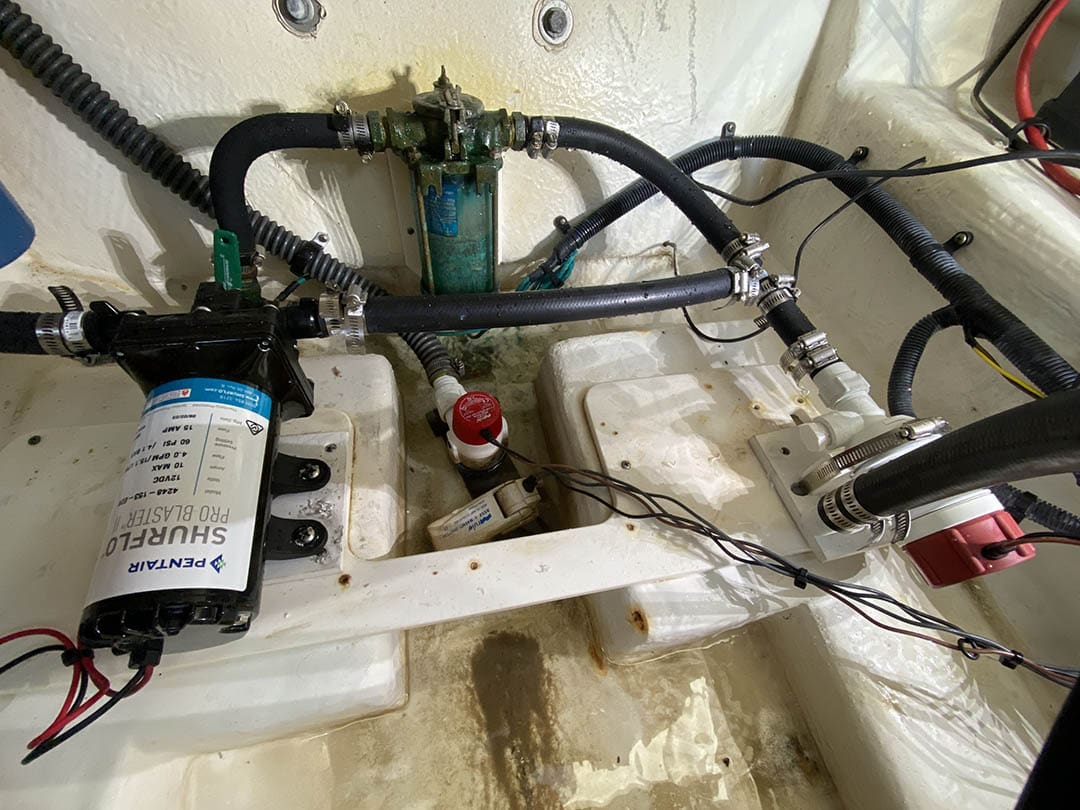 Bilge pump, freshwater pump, raw water pump