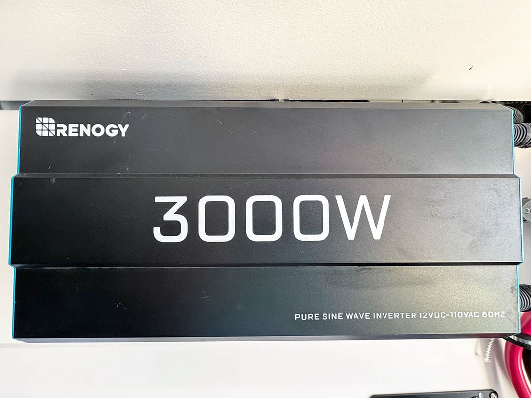 Renogy Victron inverter install