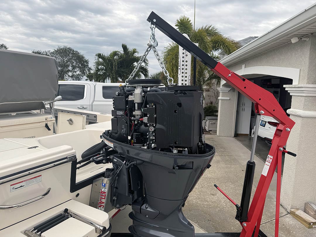 Atlas jack plate, Atlas motor replacement