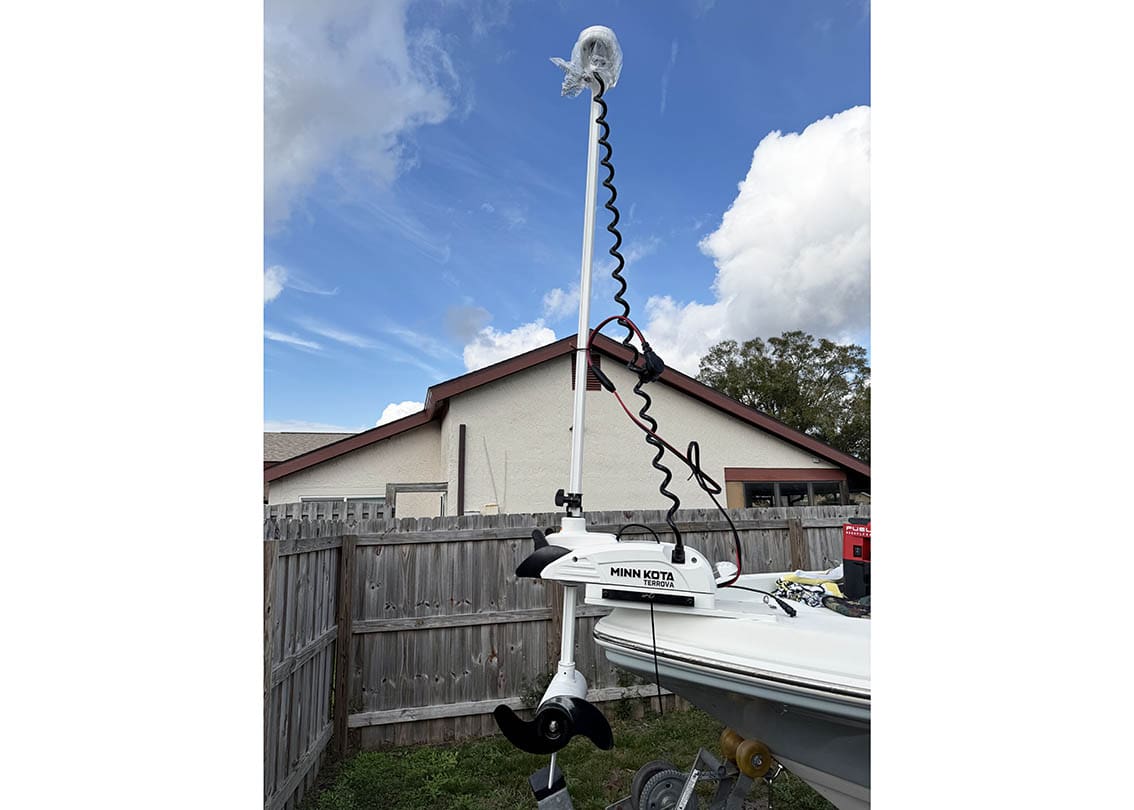 Minn Kota trolling motor installation