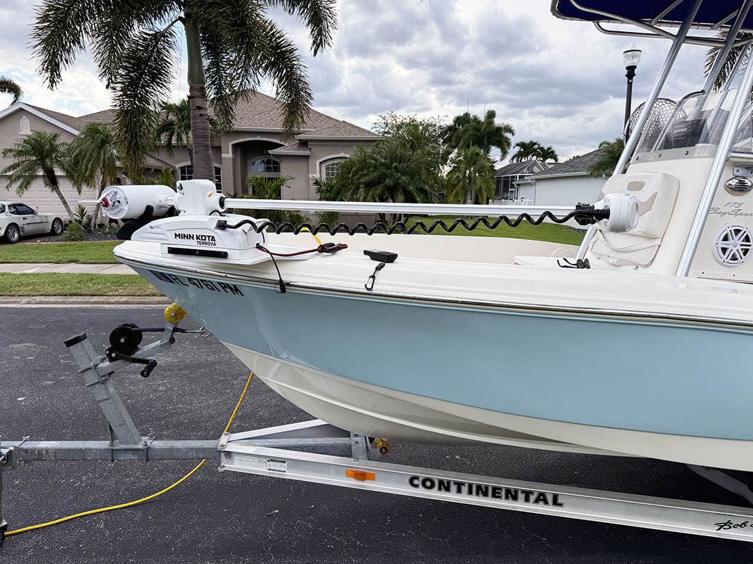 Minn Kota trolling motor install